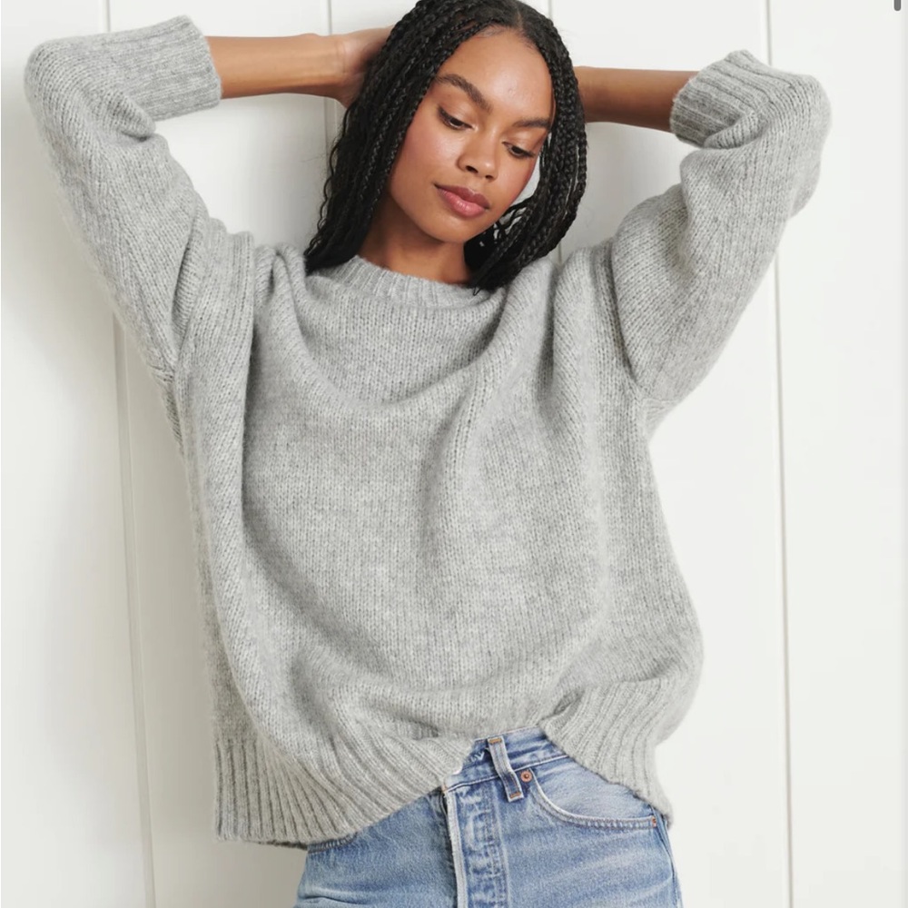 Jenni Kayne Alpaca Cocoon Crewneck